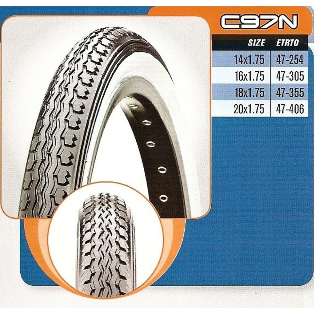 BIG SALE CST 14x1,75 C-97N 47-254 