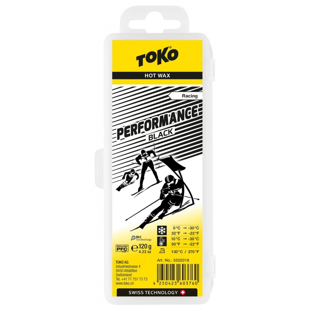 Toko Performance Hot Wax black 120g