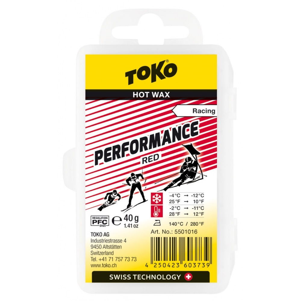 Toko Performance Hot Wax red 40g