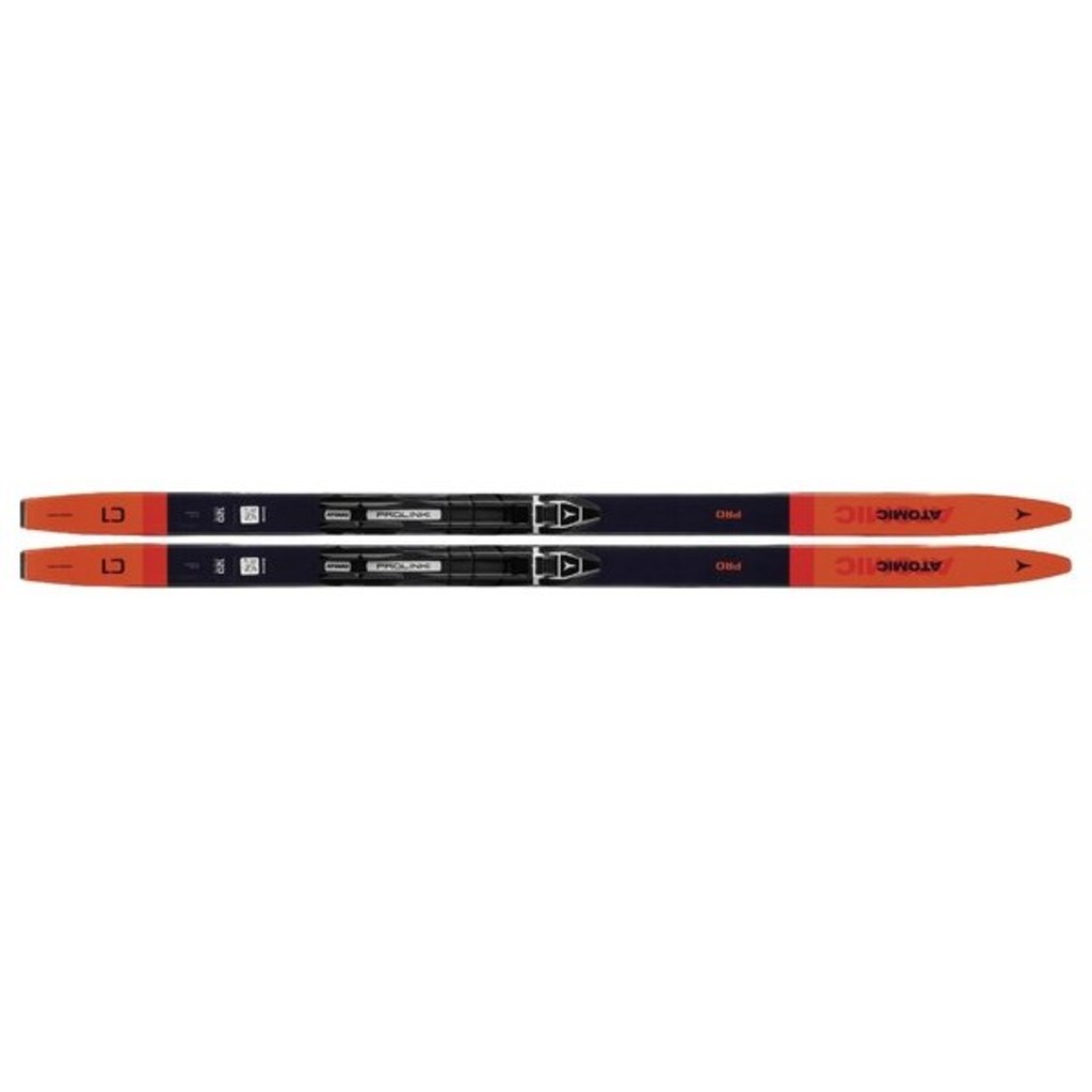 Langlaufski Atomic PRO C1 Grip JR + binding (Prolink Access JR NNN)