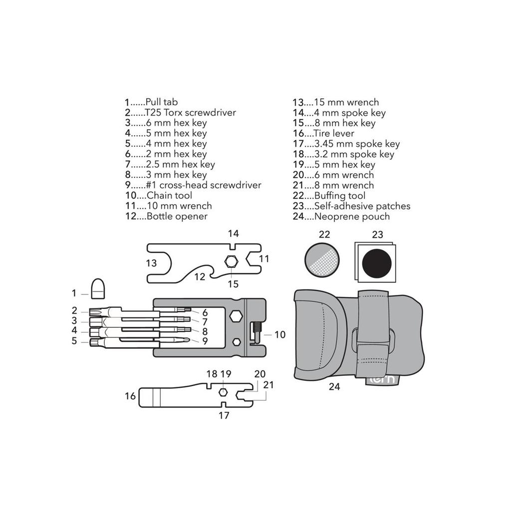 Fahrradzubehör Tern Tool™ 2.0