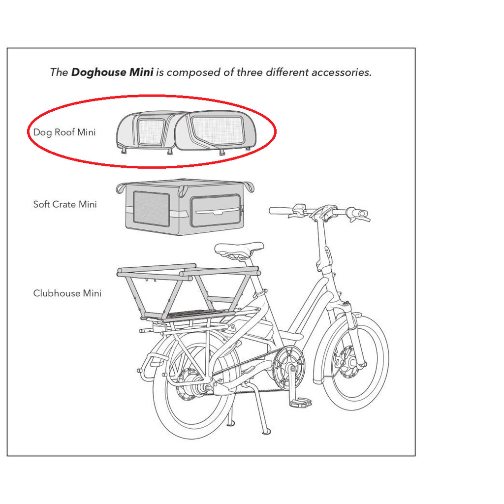 Fahrradzubehör Tern Dog Roof™ Mini