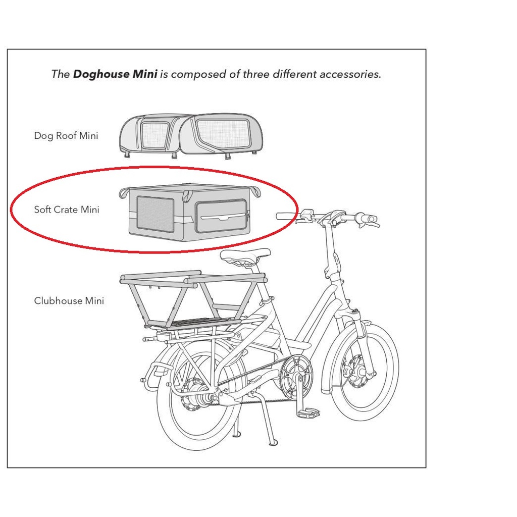 Fahrradzubehör Tern Soft Crate™ Mini