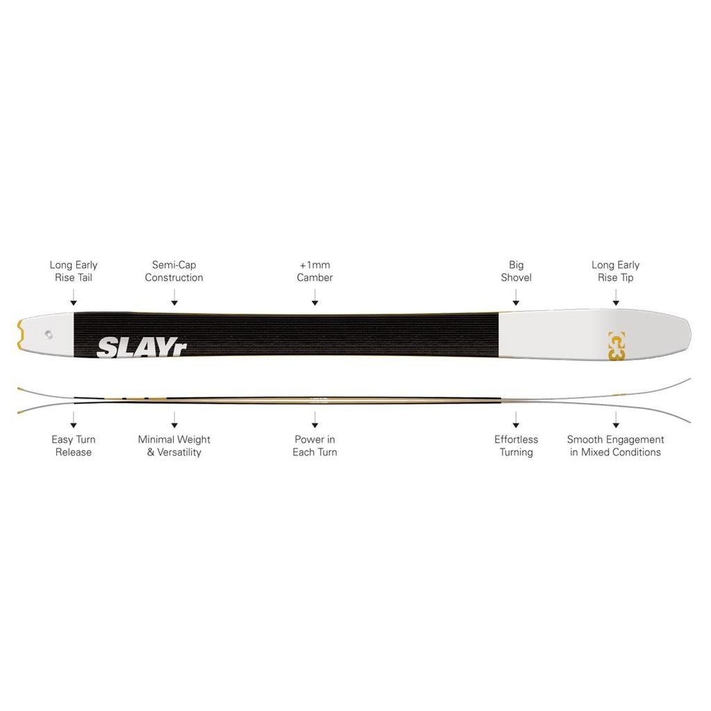Tourenski G3 SLAYr 114 + Skins