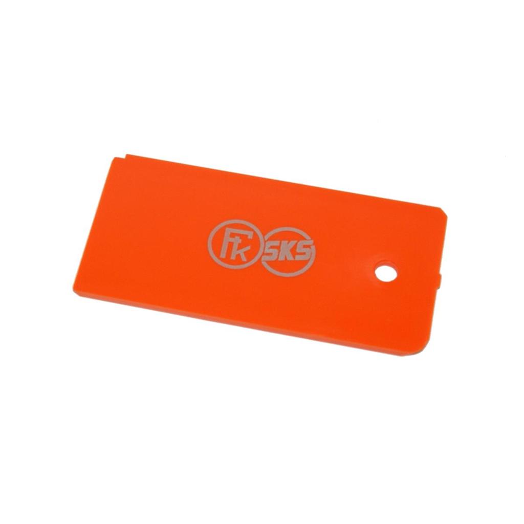 Kunzmann Wax Scraper 4mm orange