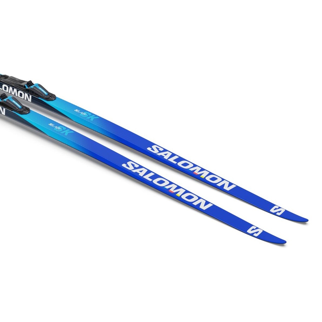 Langlaufski Salomon S/Lab Skate Blue + binding (Prolink Shift Race)