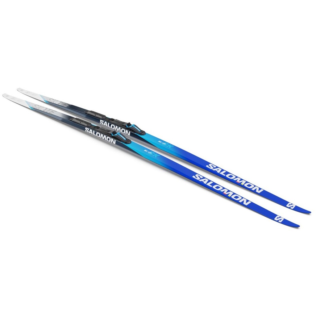 Langlaufski Salomon S/Lab Skate Blue + binding (Prolink Shift Race)